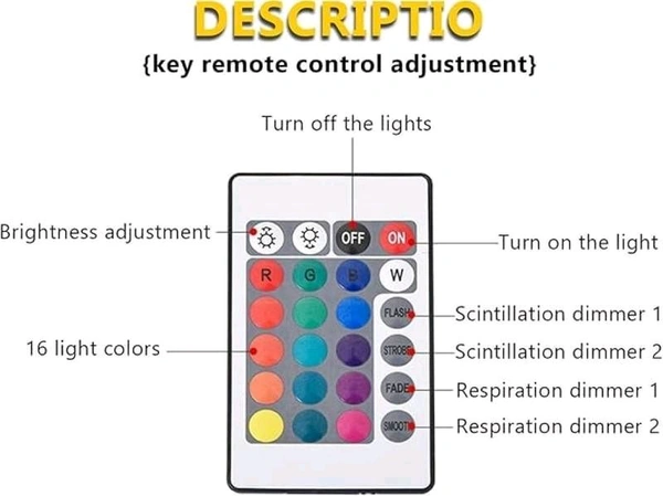 Romantic Projector Warm Ocean Wave Water Sixteen LED Night Light Projector 3D Water Wave Effect, Remote Control USB Crystal Table Lamp for Home Decor, Bedroom & Gift, Multicolor Light (Cube Shape) - Pack Of 1