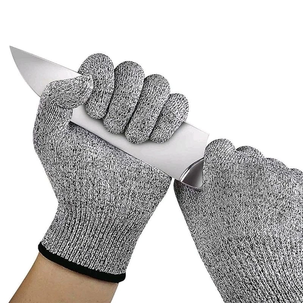  Cut Resistant Gloves, High Performance Level 5 Protection, Food Grade Kitchen Glove for Hand Safety while Cutting, Cooking, doing Yard Work