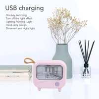 Sunset LED TV Night Light Painting Decoration Led Art Illuminated Light Up Picture, Light Art Decor, Bedside Lamp for Nightstand, Night Lights for Kids Adults