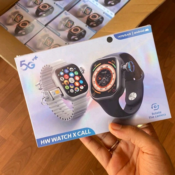 HW Watch X Call Sim Curved Amoled Display Howear Android Smartwatch | 4G/5G Support