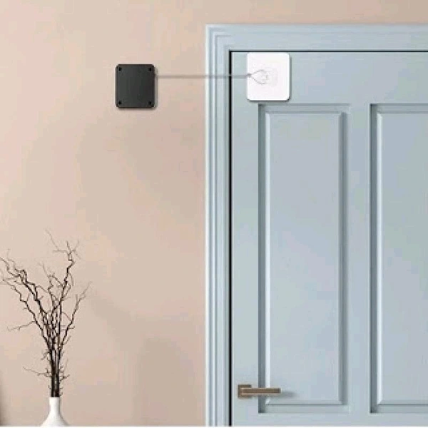 Window Door String Steel Rope Closer Diy Tool Punch-Free Automatic Sensor and Multifunctional Door Closer, Self Closing Door with Steel Wire Drawstring, Auto Door Closer 