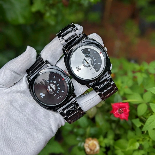 WooTime Analog Quartz Movement Watch With High Quality Strap Best finishing Body & Case