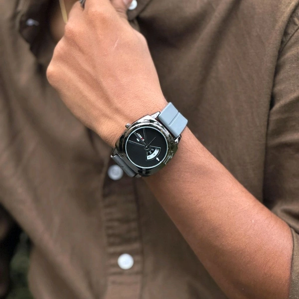 Forest Analog Quartz Movement Watch With High Quality Strap Best finishing Body & Case