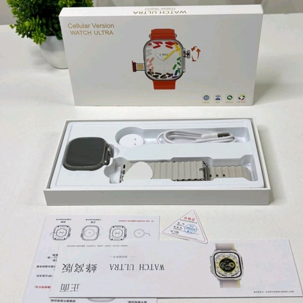 New CD10 Android 4G Amoled Display Smartwatch With 2GB Ram And 16GB International Storage, Instagram, YouTube, WhatsApp With Camera. you can install Apps From the Play Store! - Prepaid orders only accepted
