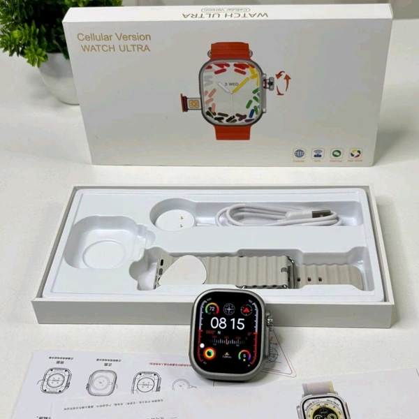 New CD10 Android 4G Amoled Display Smartwatch With 2GB Ram And 16GB International Storage, Instagram, YouTube, WhatsApp With Camera. you can install Apps From the Play Store! - Prepaid orders only accepted