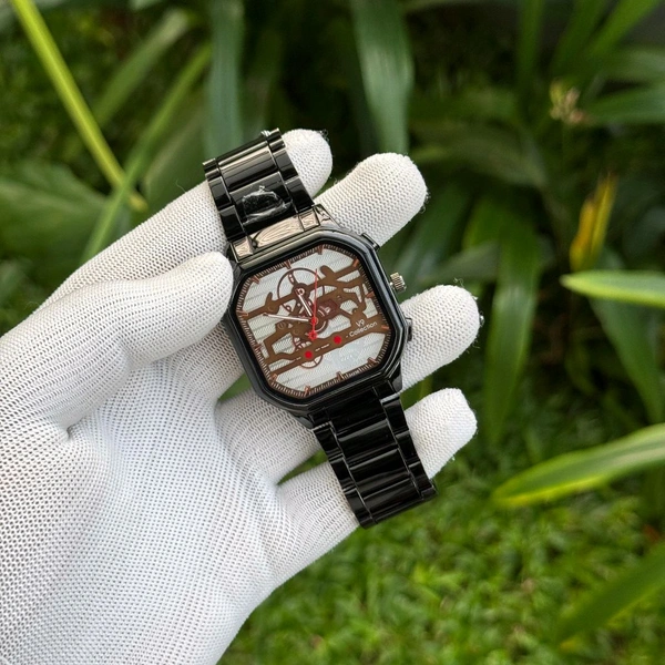 Most Demanded V9 Analog Quartz Movement Watch With High Quality Strap Best finishing Body & Case