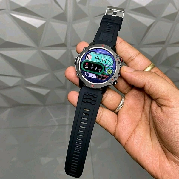 New Avenger Edition Smartwatch With Scroll Working Smooth Touch With Dynamic Round Amoled Screen And All Real Accurate Working Sensors - 1 Month Cybzone Warranty