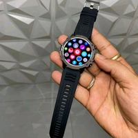 New Avenger Edition Smartwatch With Scroll Working Smooth Touch With Dynamic Round Amoled Screen And All Real Accurate Working Sensors - 1 Month Cybzone Warranty