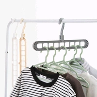 Multifunctional Magic Hangers Nine Holes Hangers Space Saving Clothes Hangers Closet Organizer Hanger - Pack Of 10