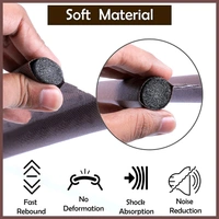 Washable Fabric Under Door Twin Draft Guard Cover Stop Light Dust Cool Air Escape Protector - 42 inch