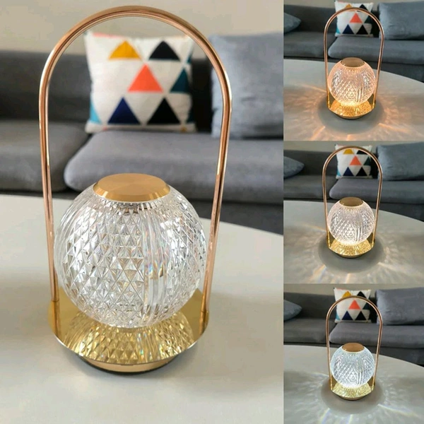 Rechargeable Lamps for bedrooms Lamps for Living Room Touch lamp Flower Rechargeable LED Table Lamp Bedroom Room Decoration Decoration Light Luxury High -Level Sense Atmosphere Light Lamp, Night Light (7W / 1800mAH)
