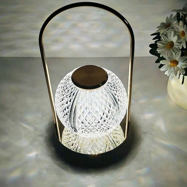 Rechargeable Lamps for bedrooms Lamps for Living Room Touch lamp Flower Rechargeable LED Table Lamp Bedroom Room Decoration Decoration Light Luxury High -Level Sense Atmosphere Light Lamp, Night Light (7W / 1800mAH)