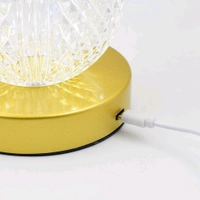 Rechargeable Lamps for bedrooms Lamps for Living Room Touch lamp Flower Rechargeable LED Table Lamp Bedroom Room Decoration Decoration Light Luxury High -Level Sense Atmosphere Light Lamp, Night Light (7W / 1800mAH)
