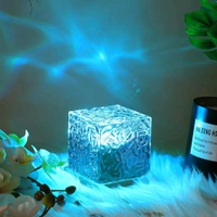 Ocean Wave Projector Lamp (Top Grade), 3D Water Wave LED Night Light, Water Ripple Night Lamp With Remote