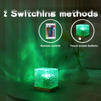 Ocean Wave Projector Lamp (Top Grade), 3D Water Wave LED Night Light, Water Ripple Night Lamp With Remote