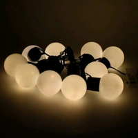 10 LED String Lights for IP44 Waterproof and Shatterproof Battery Operated String Lights for Outside, Bedroom, Graduation, Party, Prom Decor (1 Pc / Battery Not Included)