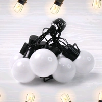10 LED String Lights for IP44 Waterproof and Shatterproof Battery Operated String Lights for Outside, Bedroom, Graduation, Party, Prom Decor (1 Pc / Battery Not Included)