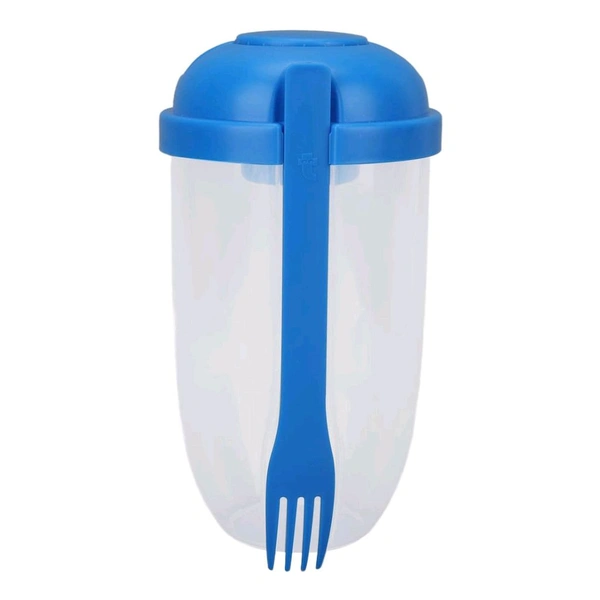 Fruit and Vegetable Salad Cups Easy Clean Salad Mixing Cup for Business People for Business Travel 