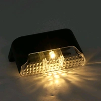 4-Piece Solar Waterproof Garden, Stair & Railing Lights โ Energy-Efficient Outdoor LED Lights for Pathways, Staircases & Decks