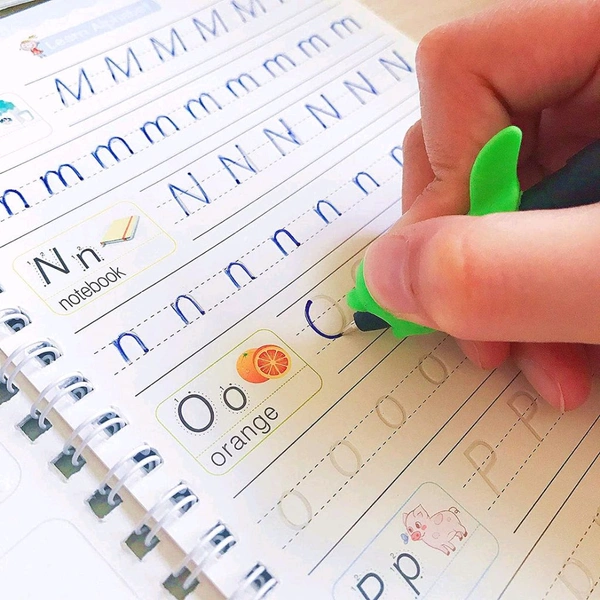 4 Pc Magic Copybook widely used by kids, children’s and even adults also to write down important things over it while emergencies etc