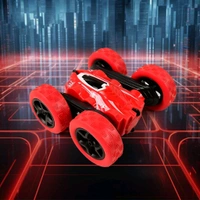 Remote Control Car, Double Sided Fast Stunt Car, RC Cars with 360ยฐ Flips, All Terrain Tires, Indoor / Outdoor Rechargeable Toy Car Gifts for Boys Age 4-7 8-12 Birthday (1 Set)