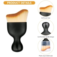 Mini Car Interior Cleaning Soft Brush -Car Cleaning Brushes Duster, Soft Bristles Dashboard Air Outlet Gap Dust Removal Brushes Soft Bristled Cleaning Brush be Appropriate for Car, Home, Office, Keyboard (1 Pc)