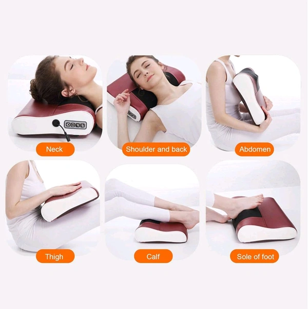 3-Mode Massage Pillow – Deep Tissue Shiatsu Massager for Neck, Shoulders, Back & Full Body Pain Relief