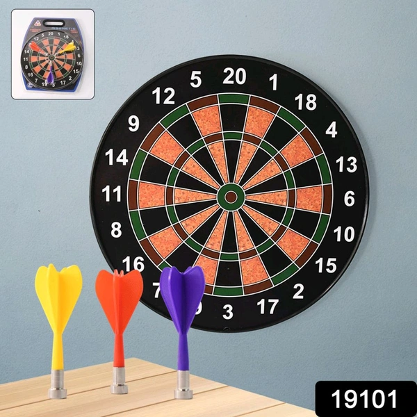 Classic Magnetic Dartboard Game Set – Safe Wall-Mount Dart Board with 3 Magnetic Darts (Indoor Fun for Kids & Family)