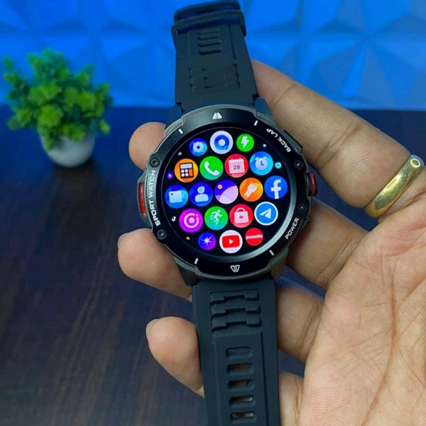 G15 Pro 5G Android Smartwatch – Round Dial | 32GB ROM + 2GB RAM | AMOLED Display | First in India - 