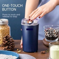 Mini Mixer, Small Blender, powerful Mini Grinder, Electric Coffee Bean Grinder Machine Portable Grinder for Home and Office. (4 Blade Grinder)