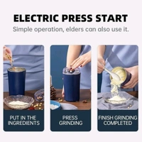 Mini Mixer, Small Blender, powerful Mini Grinder, Electric Coffee Bean Grinder Machine Portable Grinder for Home and Office. (4 Blade Grinder)
