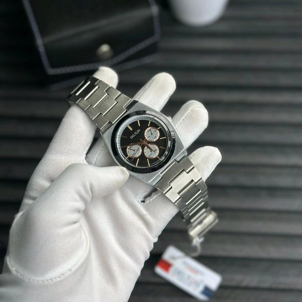 Delton Budget Analog Quartz Watch โ Premium Style at a Budget Price - Black