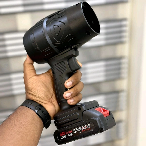 Violent Fan 48V Cordless Air Blower โ 35000PA Powerful Suction โ Single Battery Model