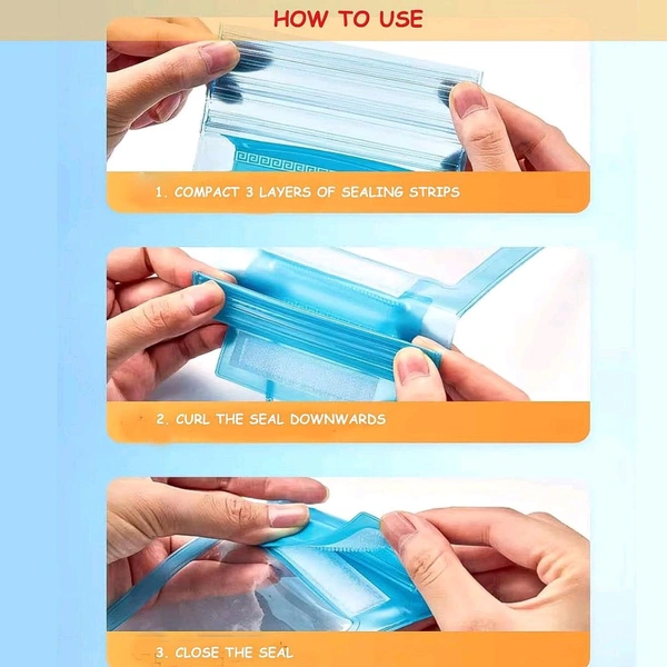 Waterproof Mobile Pouch (6.2 inch , Random Colour) (Pack of 4)