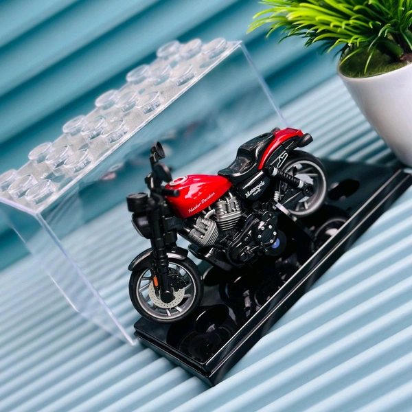 Premium Diecast Motorcycle Model โ 1:18 Scale | Collector Edition - Red