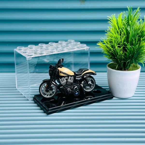 Premium Diecast Motorcycle Model – 1:18 Scale | Collector Edition - Old Gold
