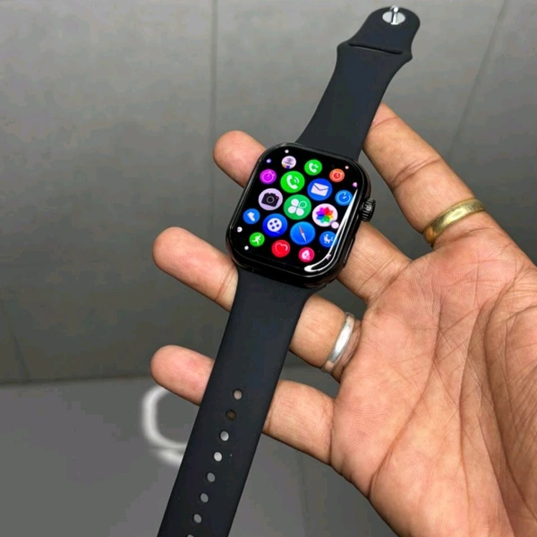 CD20 Android SmartWatch | Pure AMOLED Curved Display | Mini Smartphone Smartwatch| 8GB RAM + 128GB Storage | Magnetic Charger - Black