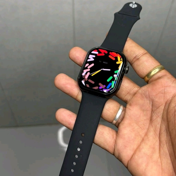 CD20 Android SmartWatch | Pure AMOLED Curved Display | Mini Smartphone Smartwatch| 8GB RAM + 128GB Storage | Magnetic Charger - Black