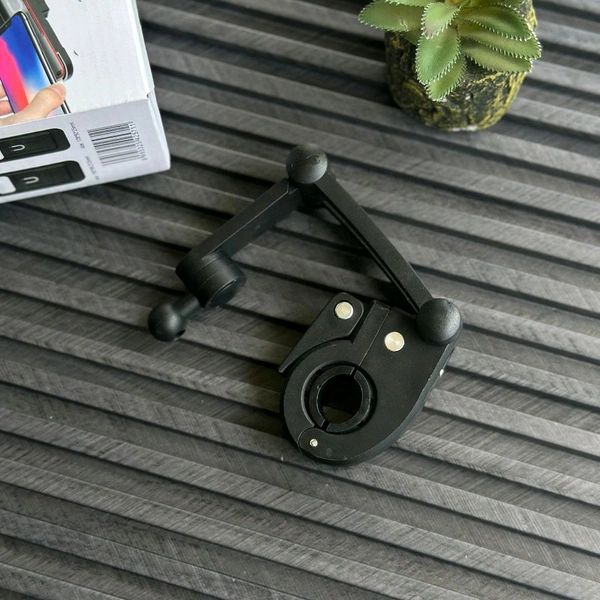 Waterproof Bike Phone Holder with 360ยฐ Rotation | Universal Motorcycle & Bicycle Handlebar Mount | Touchscreen Compatible | All-Weather Protection | Shockproof | Anti-Theft Design