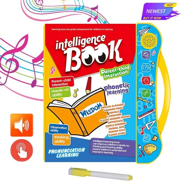 Interactive Musical Learning children Book English Educational Phonetic Learning Book