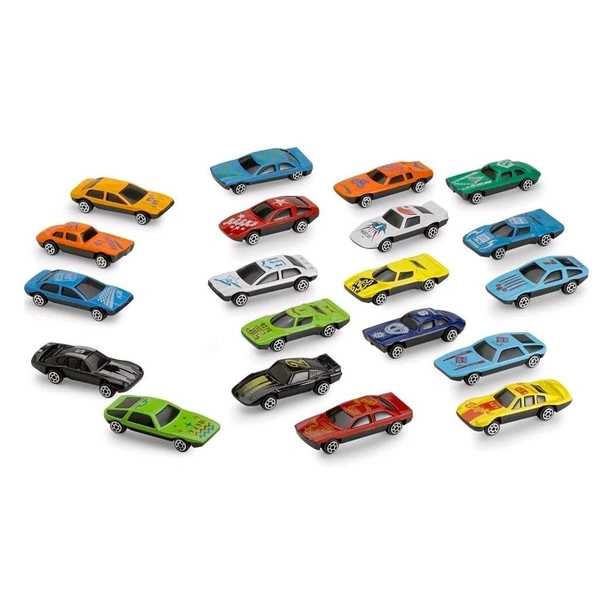 Super Car Set for Kids (Pack of 25) - Multicolor