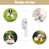 Electric Spray Handle Massage Brush, Hair Removal Brush Steam | Pet Grooming Brush for dogs/cats