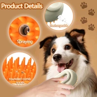 Electric Spray Handle Massage Brush, Hair Removal Brush Steam | Pet Grooming Brush for dogs/cats