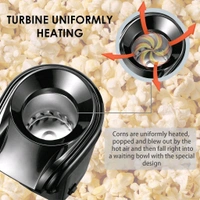 Automatic Electric Popcorn Maker / Snack Maker Machine Per, Technical Data: 230V, 50Hz & 1200W
