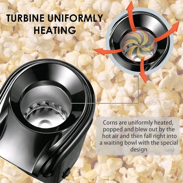 Automatic Electric Popcorn Maker / Snack Maker Machine Per, Technical Data: 230V, 50Hz & 1200W
