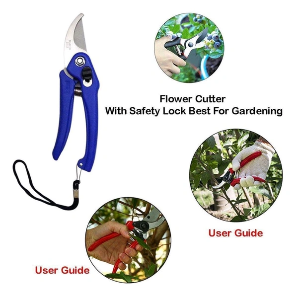 Garden Shears Pruners Scissor for Cutting Branches, Flowers, Leaves, Pruning Seeds
