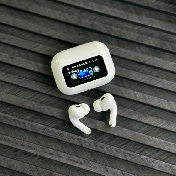 Smart Display TWS Earbuds | With Active ANC + ENC