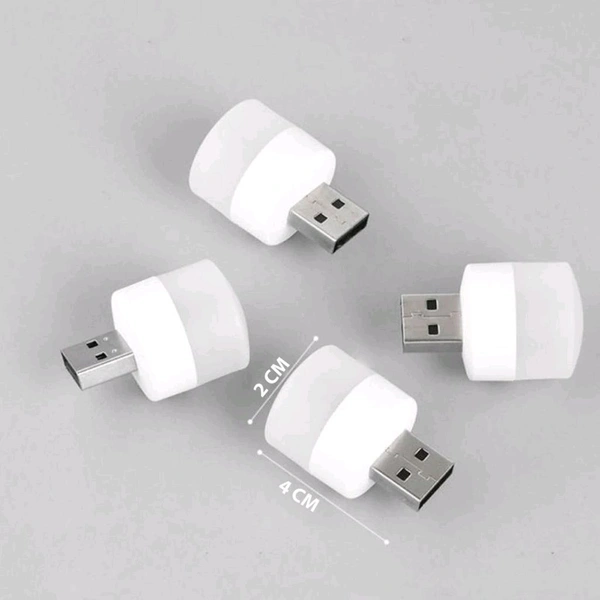 USB LED LAMP Night Light, Plug in Small Led Nightlight Mini Portable for PC and Laptop  - Pack Of 10
