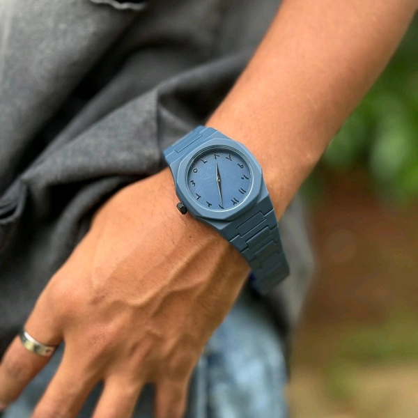Minimal Matte Arabic Dial Watch|Luxury-Inspired Design