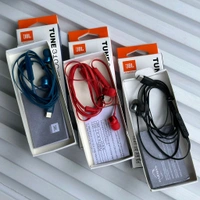 (Original) JBL Tune 310 Wired in-Ear Type C Headphones, Hi-Res Audio with Digital-to-Analog Converter - Black